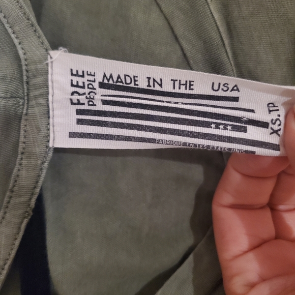 Free People Green Relaxed Tunic - Picture 4 of 4